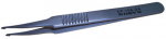 Italian Grade SMD Tweezers with Angled Paddle Shaped Tips