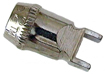 CROWN Fork SMD Tip W: .19 in. (4.8 mm) L: .09 in. (2.3 mm)