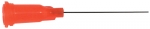 24 Gauge Dispensing Needle- Red (Set of 50) L: 1 in. (25.4 mm)