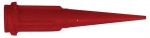 24 Gauge Tapered Dispensing Needle-Red (Set of 50) L: 1.25 in. (31.8 mm)