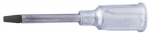 Straight Lifting Needle O.D.: .04 in. (1 mm) I.D.: .03 in. (.76 mm)